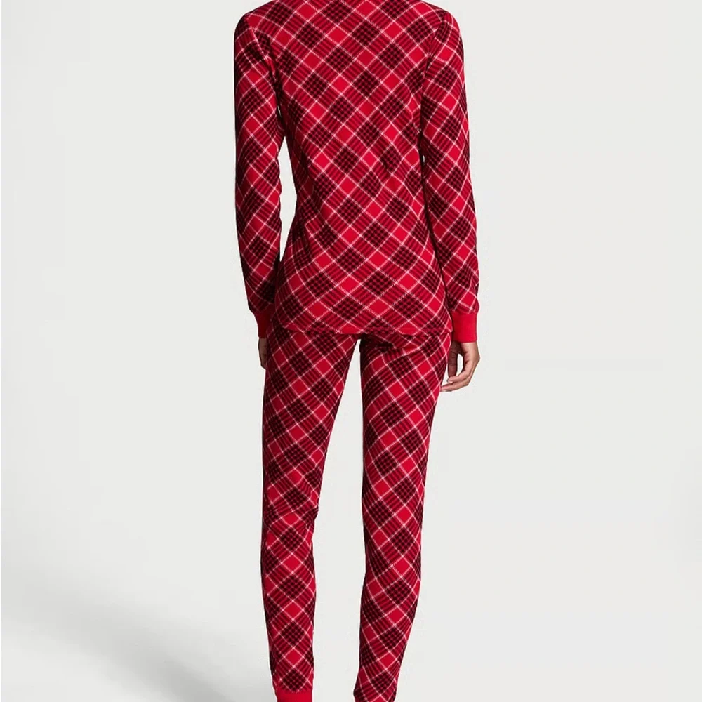 Victoria's Secret Red Plaid Pajama Set - Picture 4 of 5